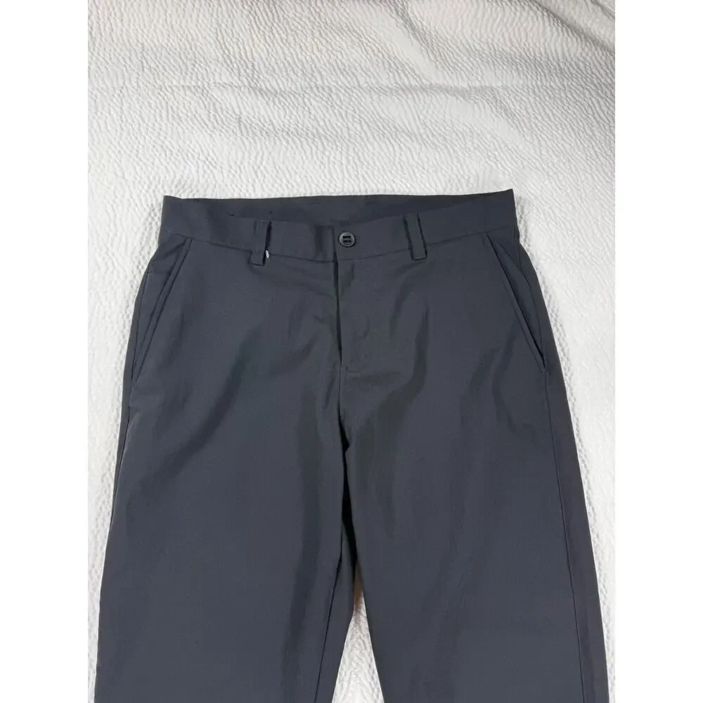 Lululemon Pants Mens 34x26 Black Stretch Travel Golf Casual Performance Slim